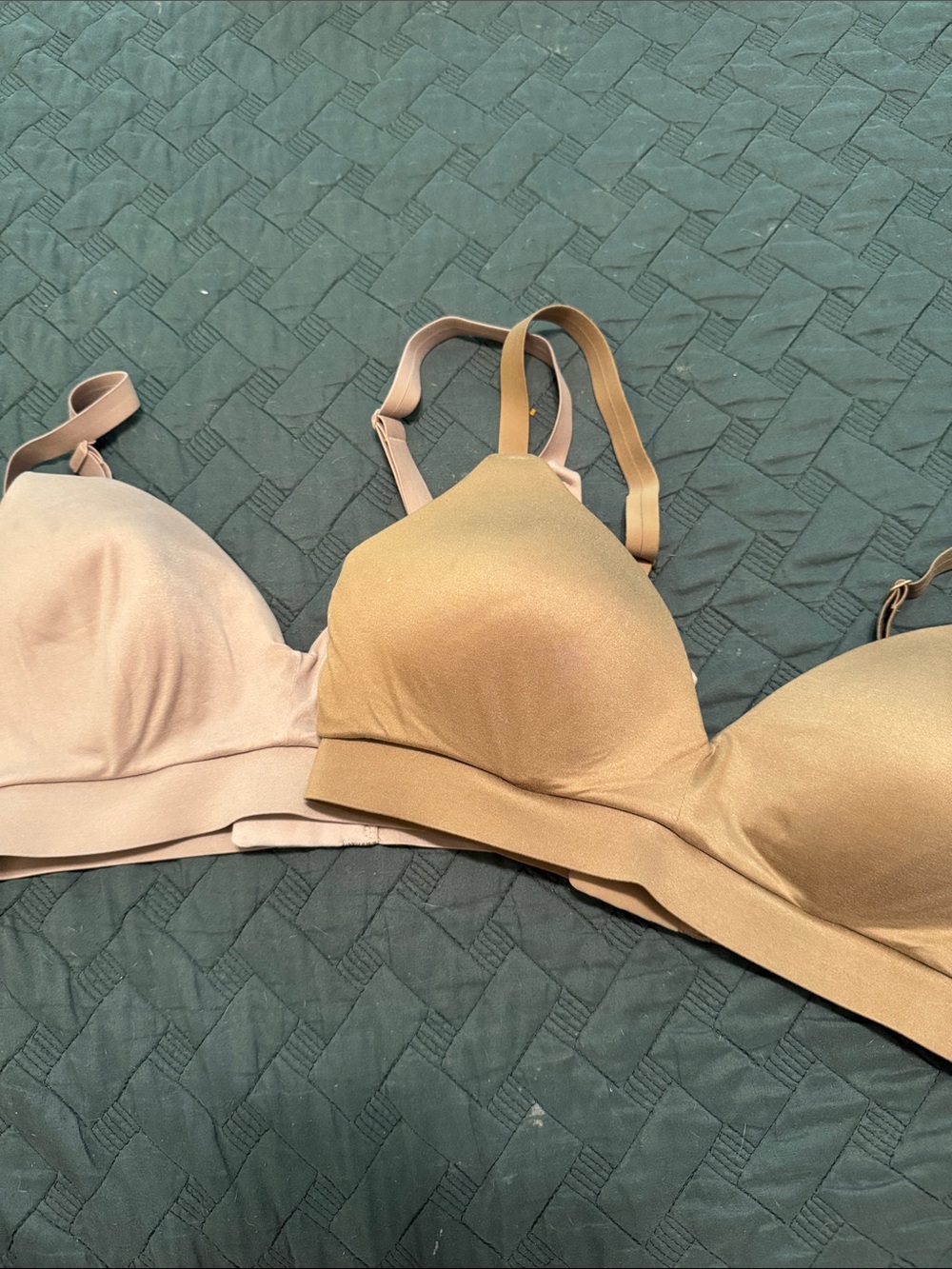 Kindred Bravely-Everyday Wireless Comfort Bra - Beige and Blush